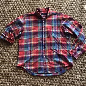 Plaid Polo RL Oxford